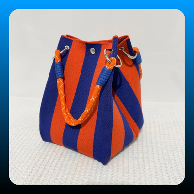 Boho Woven Bucket Bag