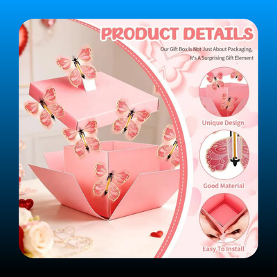 Butterfly-Themed Surprise Gift Box