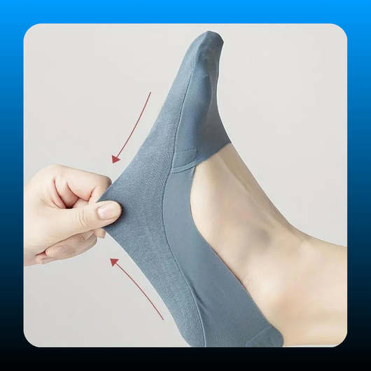 5 Pairs of Women's Invisible Socks (One Size)