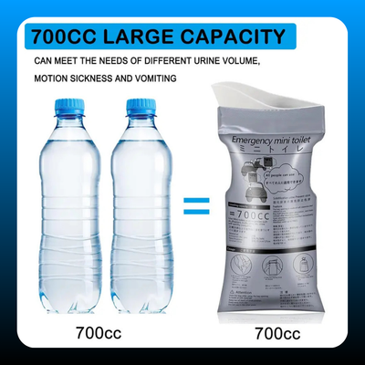 Disposable Emergency Urinal Bag (8 Pack)