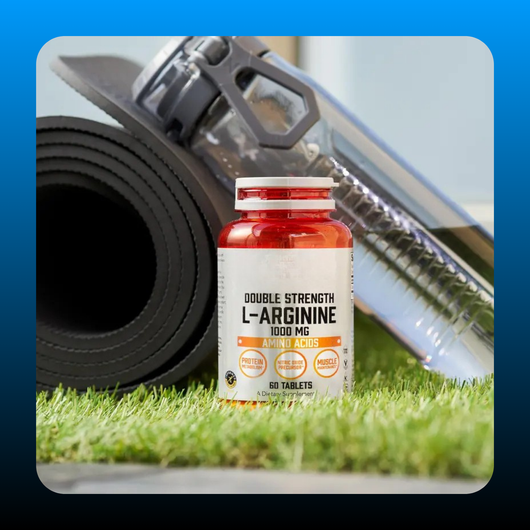 Nutrition, L-Arginine Double Strength Capsules
