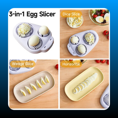 3-in-1 Egg Slicer