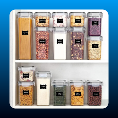 32-Piece Airtight Food Storage Container Set