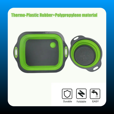 Multifunctional Cutting Board & Drain Basket