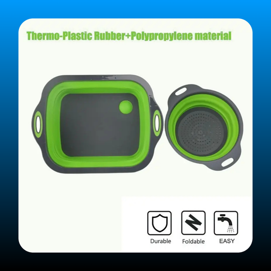 Multifunctional Cutting Board & Drain Basket