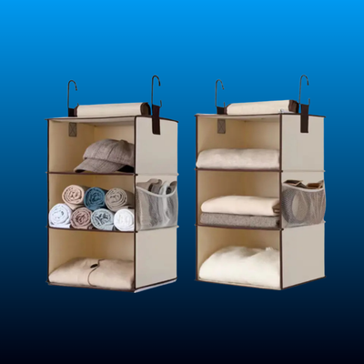 2-Pack Hangable Closet Organizer