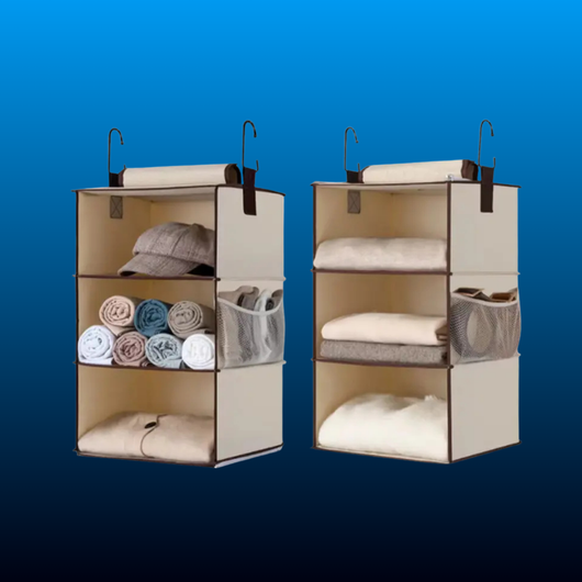 2-Pack Hangable Closet Organizer