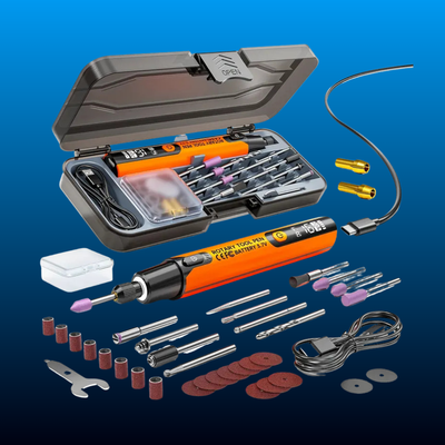 39-Piece USB Rotary Grinding and Polishing Tool Set