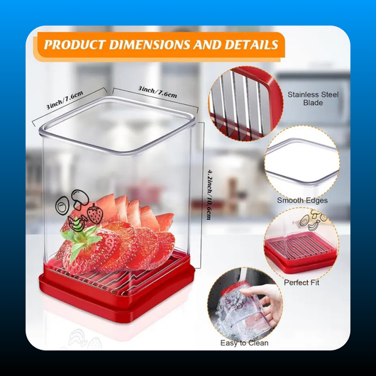 Portable Push-Plate Cup Slicer