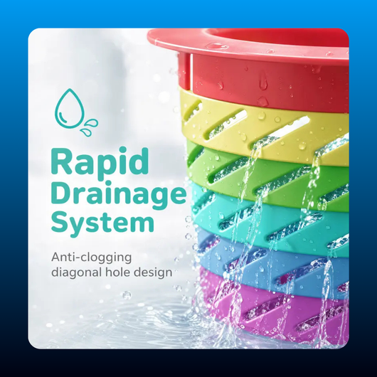 Rainbow Expandable Sink Strainer Basket