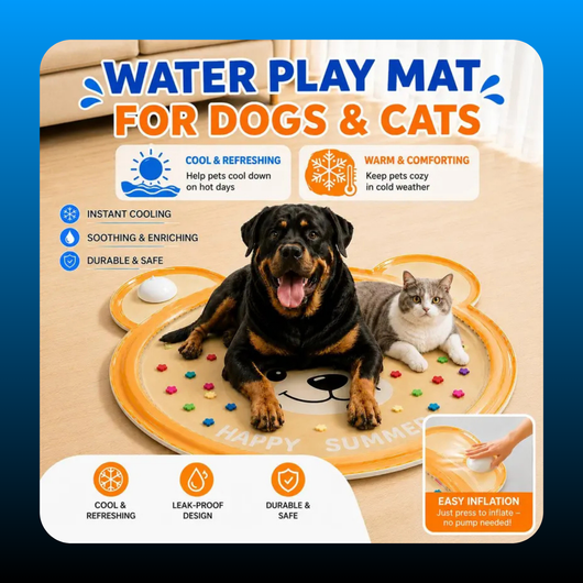 Cooling Water Play Mat for Dogs & Cats (100cm)