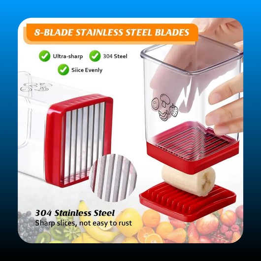 Portable Push-Plate Cup Slicer