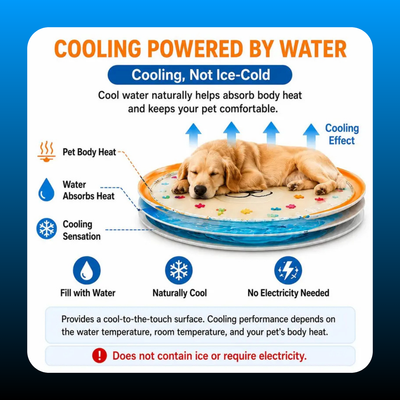 Cooling Water Play Mat for Dogs & Cats (100cm)