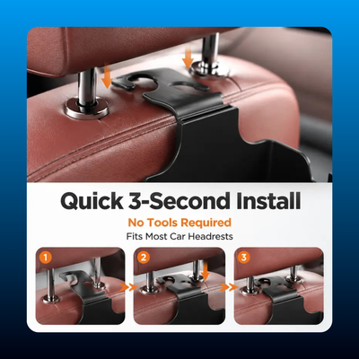 Back Seat Cup Holder Hook