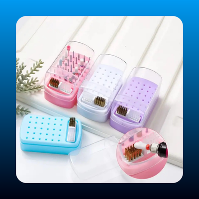 30-Hole Drill Bit Storage Box