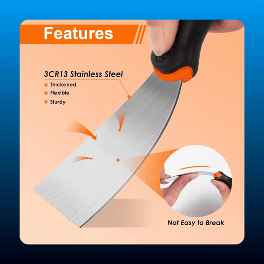 14-Piece Stainless Steel Drywall Tool Set