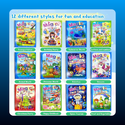 Water Coloring Books (12 Pack)