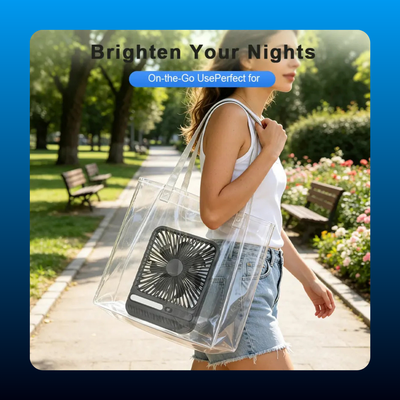 8000mAh Collapsible Portable Fan