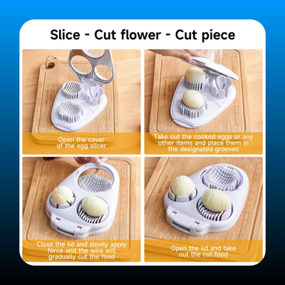 3-in-1 Egg Slicer