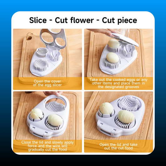 3-in-1 Egg Slicer