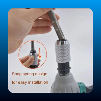 2 Pcs Electric Drill to Electric Hammer Adapter
