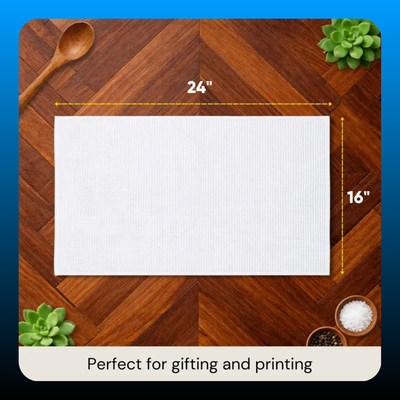 6-Pack Sublimation Kitchen Towels (16x24)