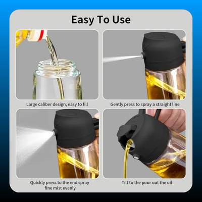 2 In 1 Oil Dispenser And Oils Sprayer