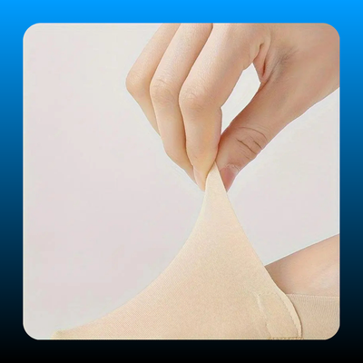 5 Pairs of Women's Invisible Socks (One Size)
