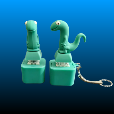 Funny Lizard Button Clicker Keychain Fidget Toy