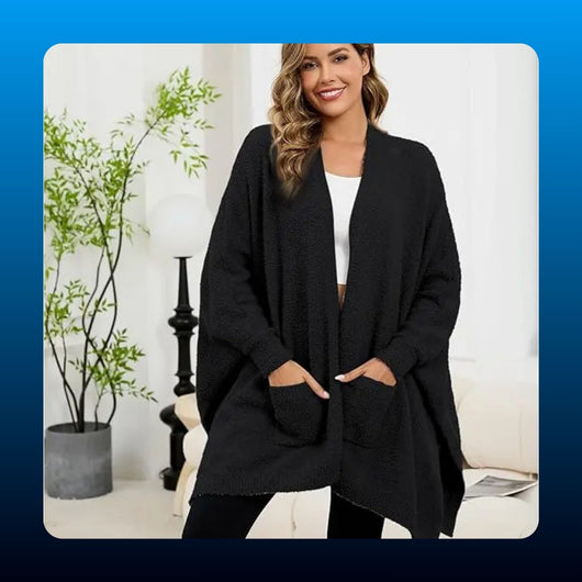Sherpa Wearable Blanket Poncho