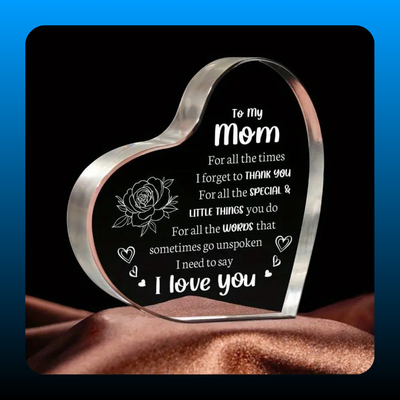 Acrylic Family Keepsake from Son & Daughter