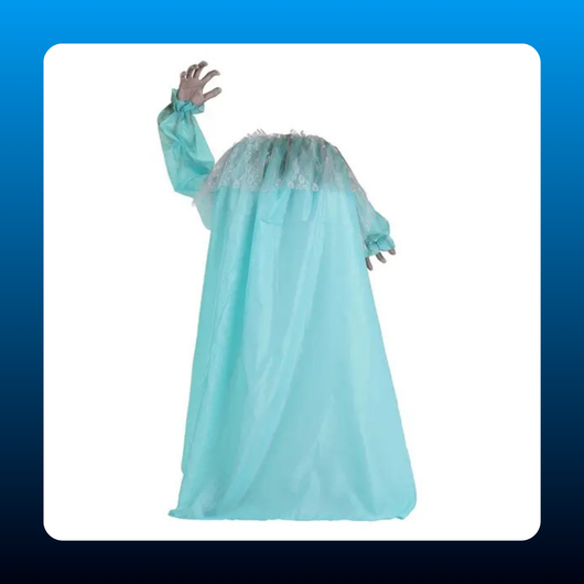 Animated Crawling Ghost Woman Prop
