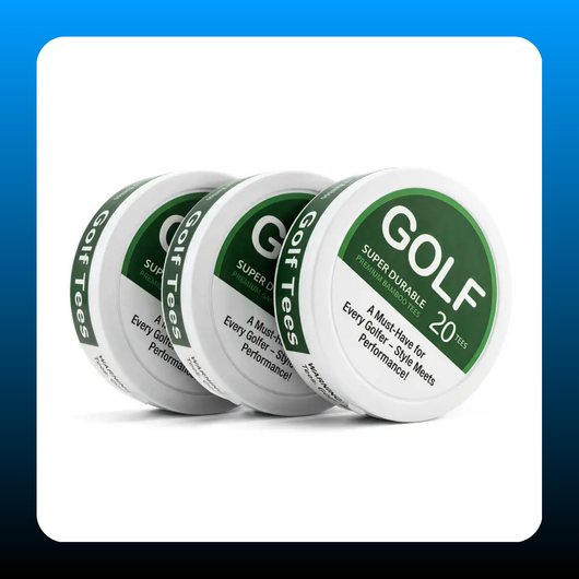 Portable Bamboo Golf Tees (3 Pack)