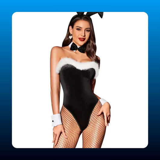 Velvet Bunny Halloween Costume Set