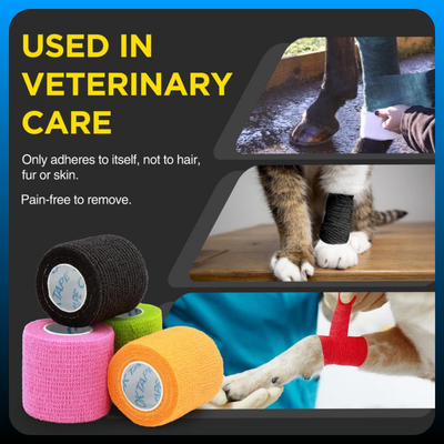 Self Adherent Bandages Wrap (12 Pack)