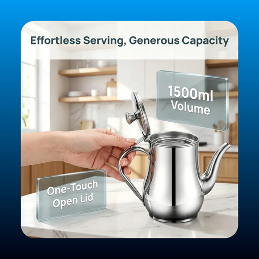 Leakproof Oil Dispenser with Filter Screen