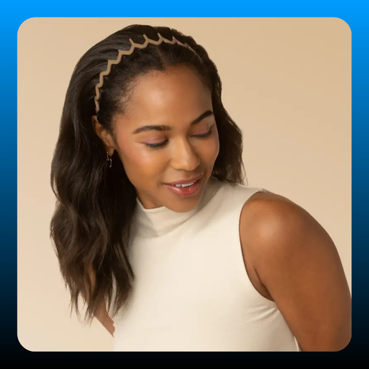 Recycled Plastic Zig Zag Headband (2 Pack)