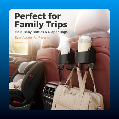 Back Seat Cup Holder Hook