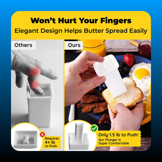 Mess-free Butter Spreader