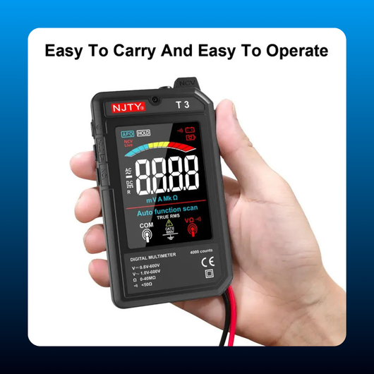 Smart Auto-Ranging Digital Multimeter