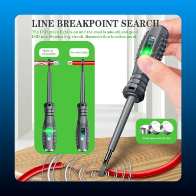 2-in-1 High Torque Magnetic Screwdriver Electricity Detector