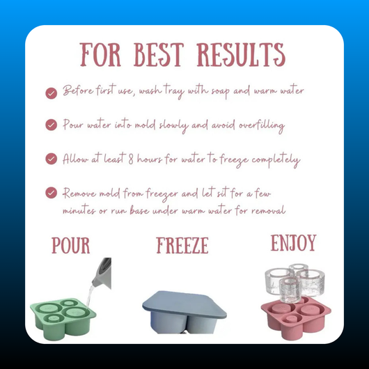 Ice Cube Tray for 20-40 oz Tumblers