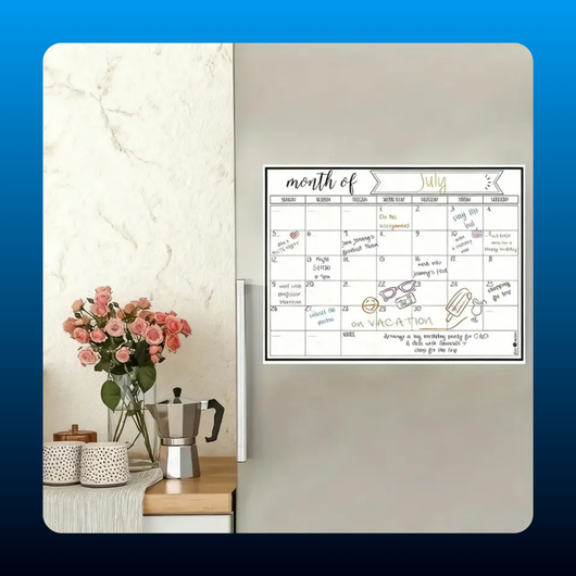 Magnetic Refrigerator Calendar