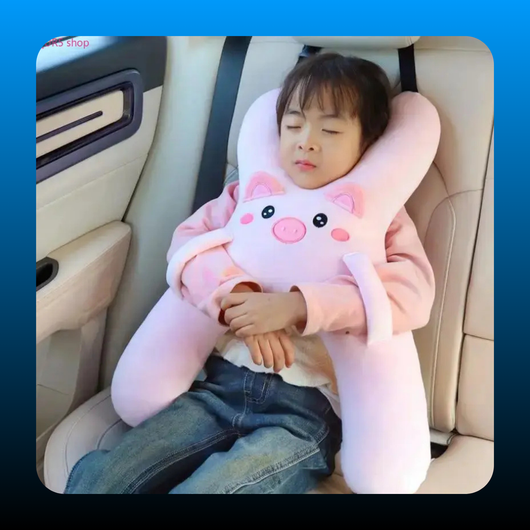 Plush Car Neck Pillow