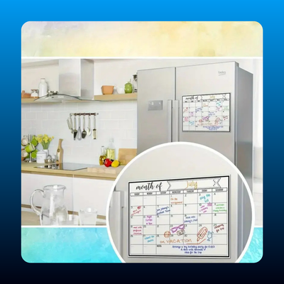 Magnetic Refrigerator Calendar
