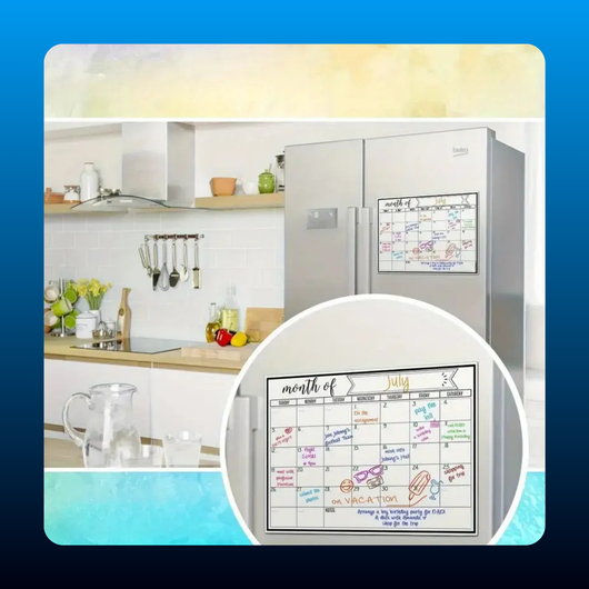 Magnetic Refrigerator Calendar
