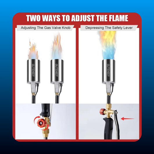 Portable Propane Torch Burner Weed Torch High Heat Output Blow Torch