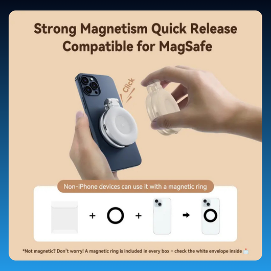 3-in-1 Magnetic Mirror Selfie Light
