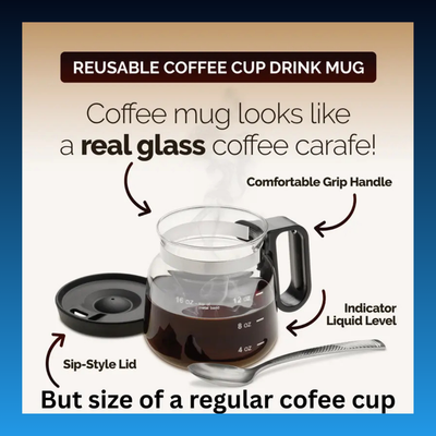 Coffee Mug in Coffee Pot Shape