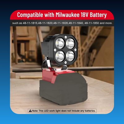 18V Cordless LED Work Light